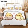 3D Printed African Parrot Bedding Set Down Quilt Cover With Pillowcase Double SIngle King 3D Printed Anime My Dress-U
