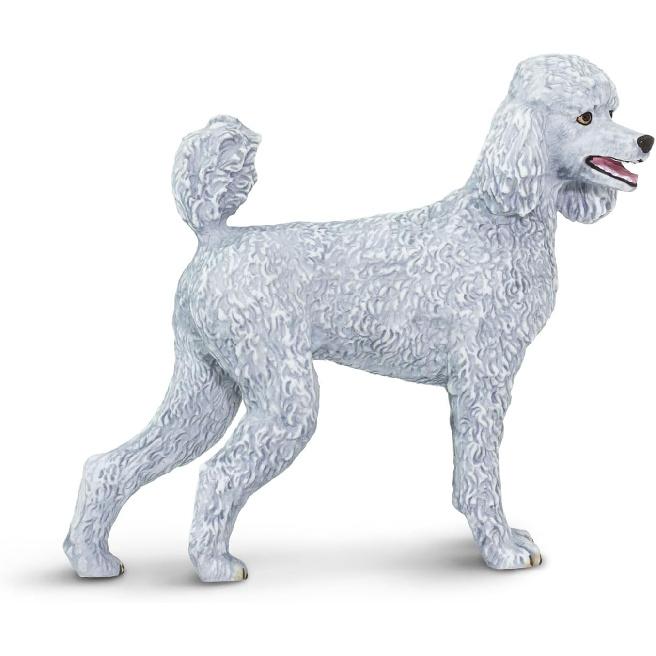 Safari Ltd. Poodle Figurine - 3.5 Dog Model Figure - Educational Toy for Boys, Girls, and Kids Ages 3+
