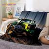 Retro Tractor Car 3D Truck Soft Flannel Blanket for Beds Bedroom Sofa Picnic ,Throw Blanket for Cover Outdoors Leisure Gift