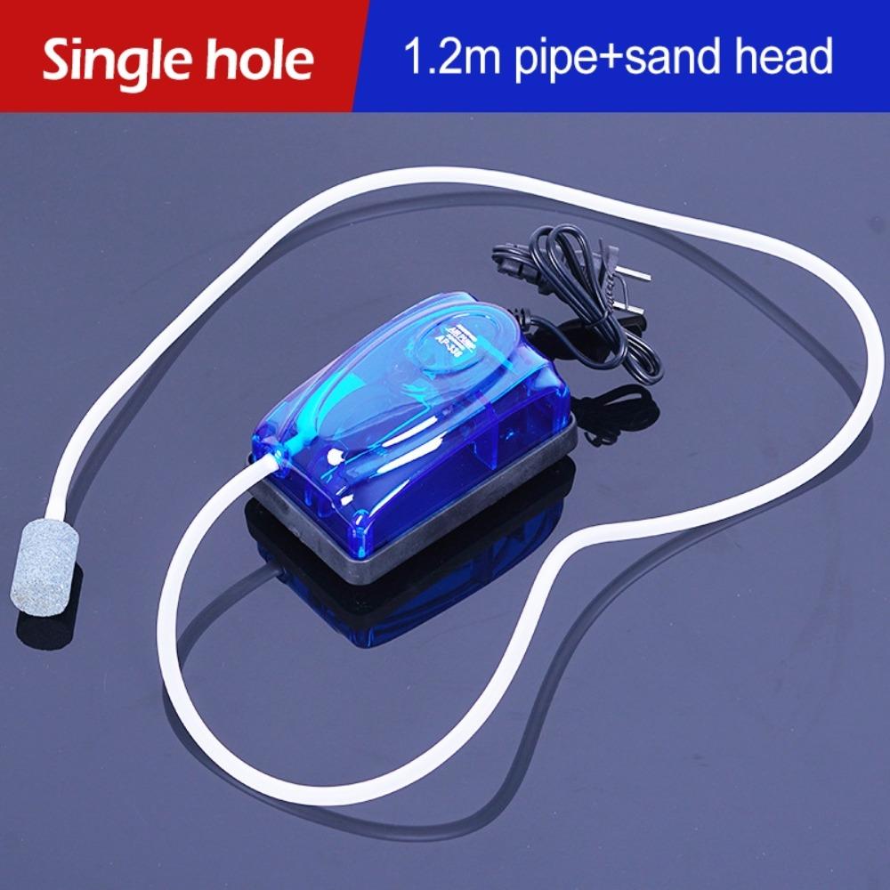 

Single/Double Holes Aquarium Oxygen Air Pump Ultra Silent Low Noise Fish Tank Oxygen Pump Water Proof Fish Air Pump