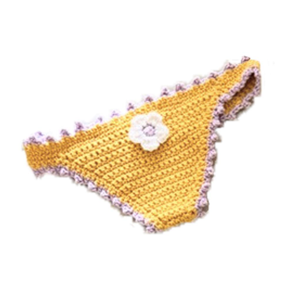 Funny Shape Crochet Bikini Bookmark Handmade Knitting Bookmark  For Book Lovers 1