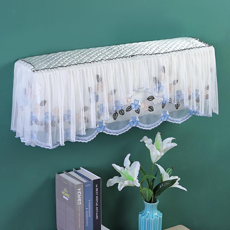 Large Size Lace Hanging Air Conditioning Dust Cover All-Inclusive  Conditioner Protective Luxury Embroidery Home Decoration