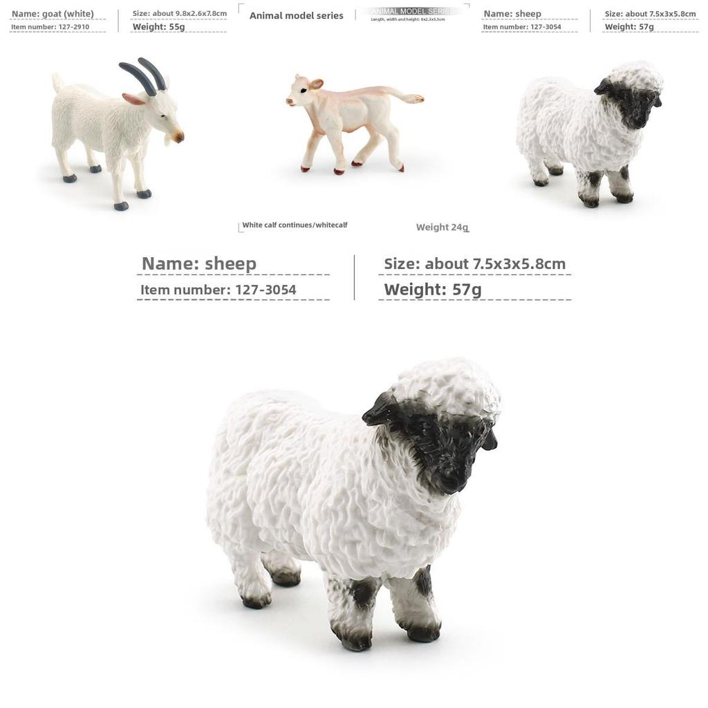 Donkey Pvc Model With Realistic Farm Figures For Educational Display And Collection