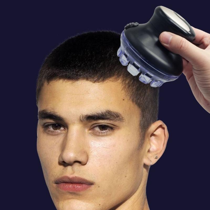 Professional Electric Hair Cutter Stainless Steel Blade Comfort Grip Rust Resistance Home Grooming Tool Easy Cleaning
