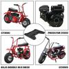 Aluminum Adjustable Motor Plate Adapter Bracket For Mini Bike Go Kart for Small 4 Stroke Engines Predator 212 Coleman 100