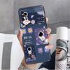 Astronaut Cartoon Case For Motorola G30 G9 Play G82 G52 G60 G8 G9 Power G50 One Fusion Edge 30 20 Black Soft Phone Capas