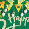 St. Patrick Day Pendant Home Decor Green Doll Ornaments Faceless Rudolph Hangers Dwarf Hanging