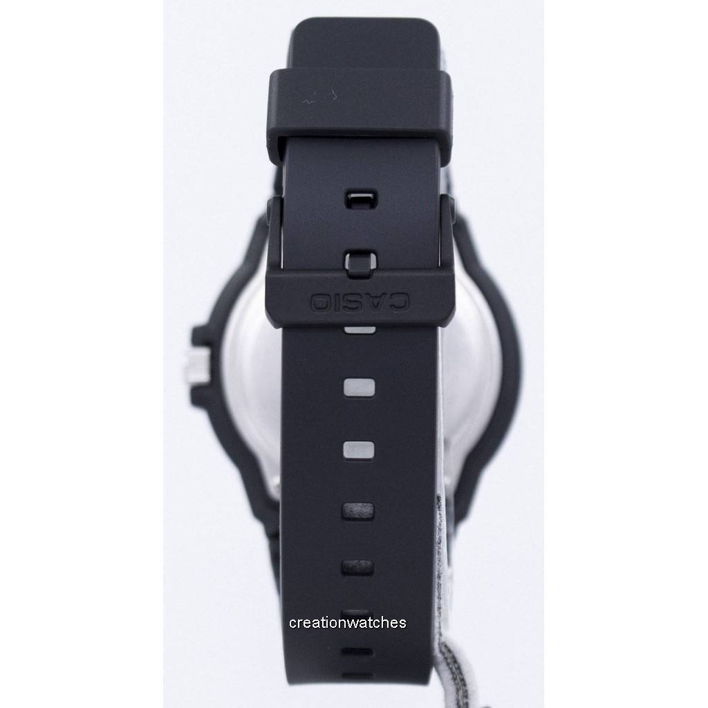 Casio Quarz-Analog-Herrenuhr mit schwarzem Zifferblatt MRW-200H-4BVDF MRW200H-4BVDF