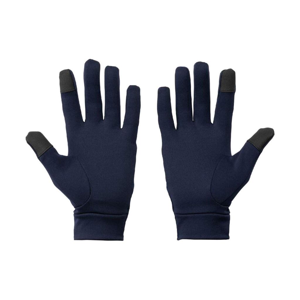 Track and Field Wear Racing Gloves, Cold Weather, U2MYB503, Navy, Small