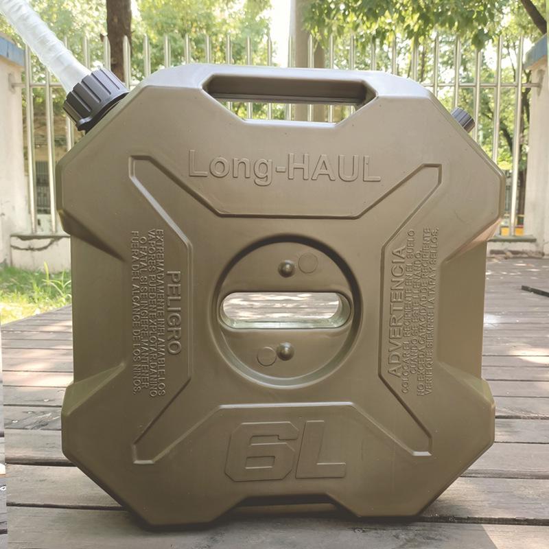 3L Plastic Fuel Tank & Gasoline Can for Car/Motorcycle Travel