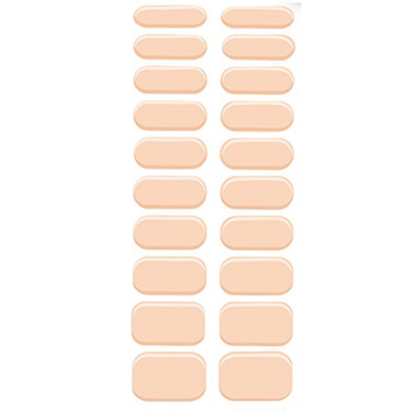 Semi Cured Gel Nail Strips Patches Sliders UV/LED Lamp Cured Adhesive Long Lasting Full Cover Gel Nail Stcikers Manicure