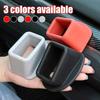 Car Seat Belt Buckle Holder Silicone Clip Fixer for Easy Access and Anti-Rattle Interior Storage Organizer Car Accessory