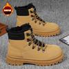 Winter Cotton Shoes High-top New Velvet Warm Outdoor Shoes Men's Versatile Martin Boots Men's Shoes