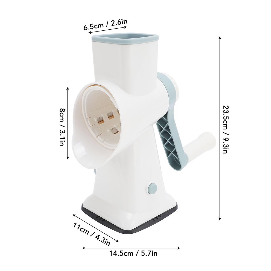 Manual Ice Crusher Small Portable Hand Shaved Ice Machine Ice Shaver Snow Cone Maker for Home Kitchen