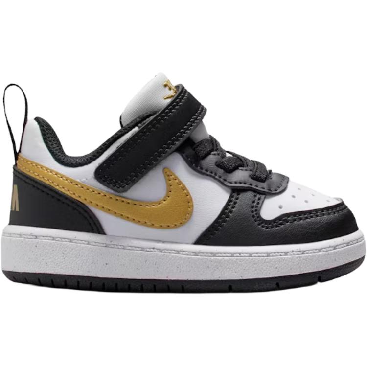 Nike Court Borough Low top Toddler Shoes Black Infant And Toddler DV5458-008