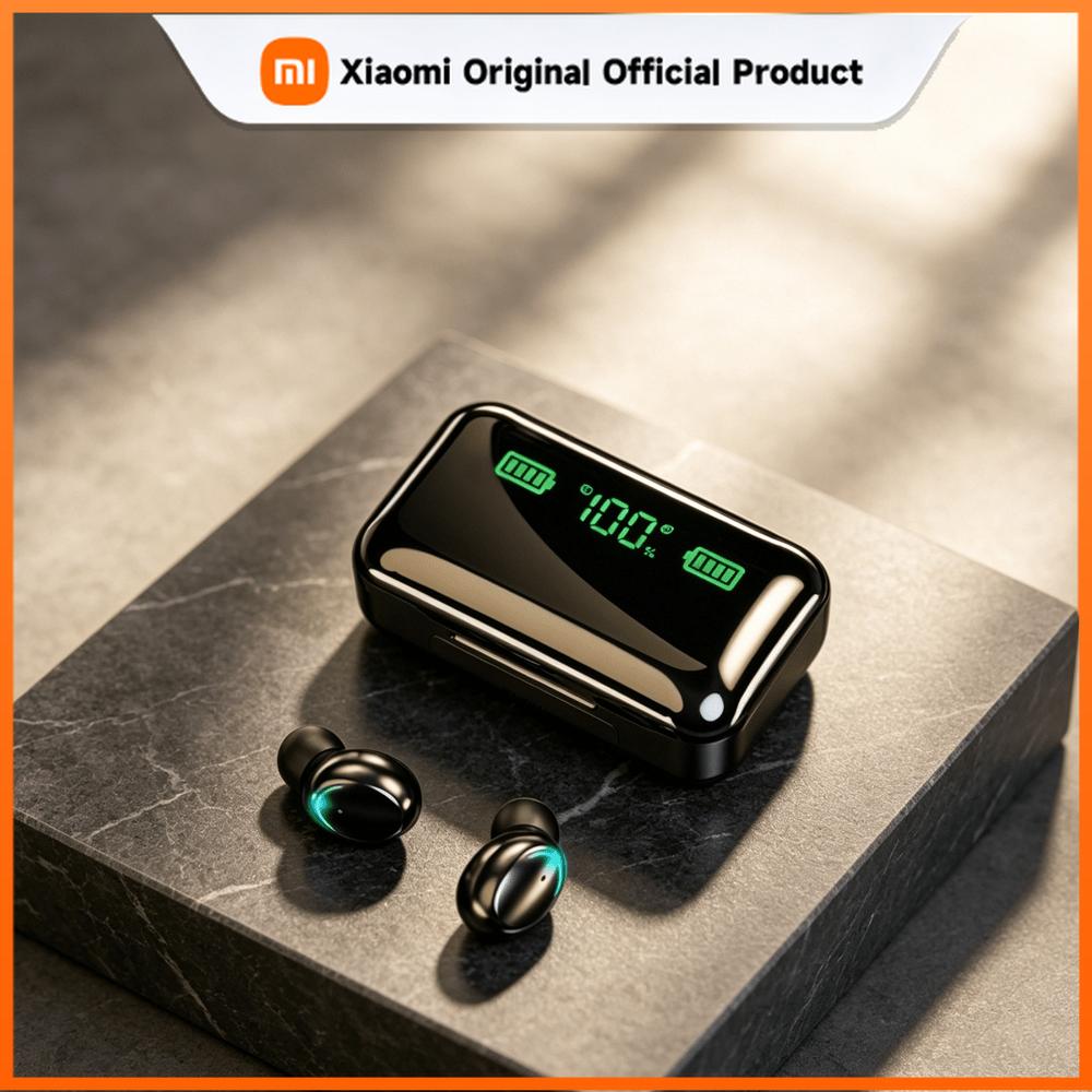 Xiaomi TWS Bluetooth Headphones 9D Stereo High Bass Sport Earphones Handfree Touch Control Tws Wireless Earbuds Waterproof Headset