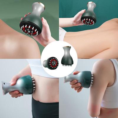 Rechargeable Guasha Massager Body Shaping Heating Meridian Scraping Brush Lymphatic Detoxification Regimen Dredging Fat Burner