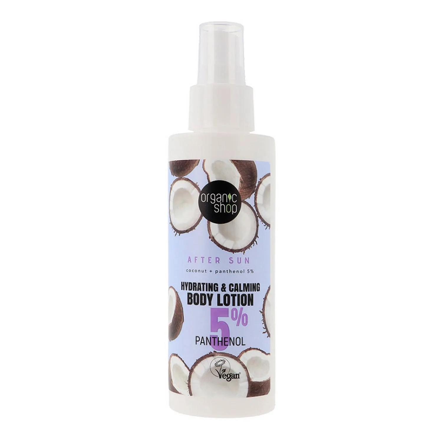 Organic Shop Лосьон с кокосом для тела Hidratante 5 Pantenol 150 мл