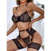 Ladies Strap Lace Crochet Cutout Teddy Lingerie Embroidery Underwear