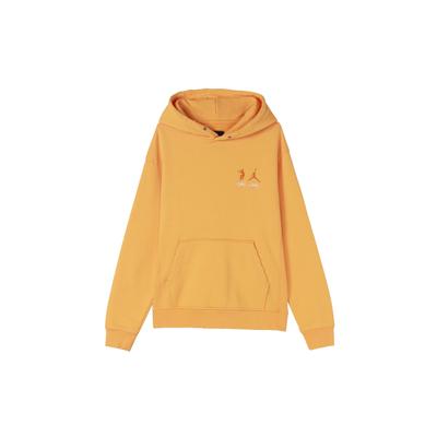 Jordan X Union M J FLC Hettegenser (Asia Dimensjonering) Sport Gull Unisex Streetwear DJ9525-771