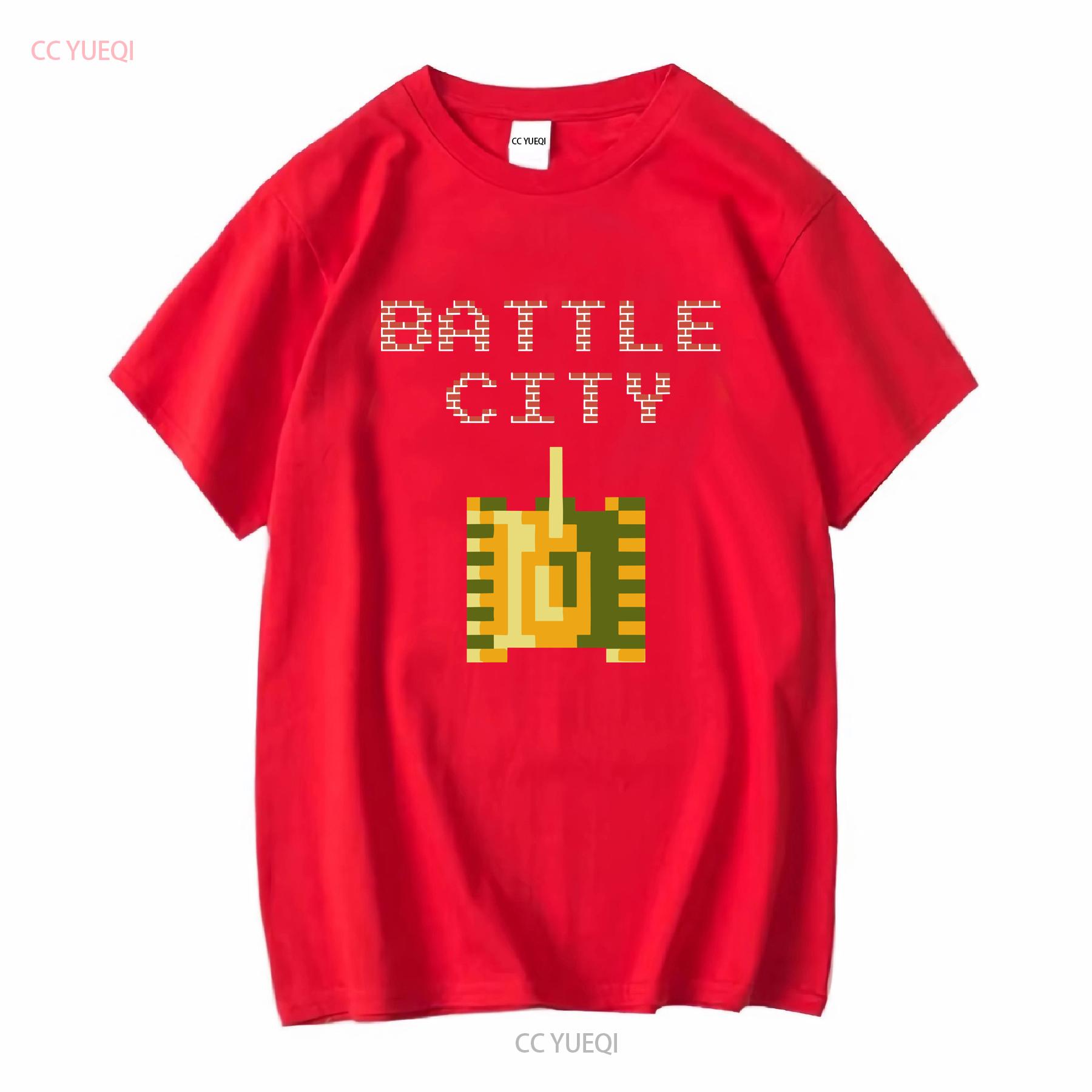 Battle City Tank Logo NES Famicom game 8 bit stage screen T Shirt Arcade classic vintage retro design all sizes vintage Washed S