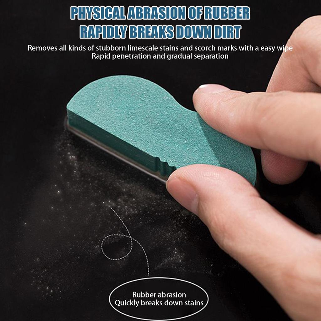 Metallkratzerentferner Edelstahlpolitur Gummi-Fleckenentferner Für Kochgeschirr Restaurantspüle Badezimmerwand Geräte Töpfe