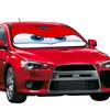 Anime L-lightning M-mcqueen Eyes Car SunShade Windscreen Front Window Visor 70x130cm Sun Visor Solar Protect Plaid Gift Novelty