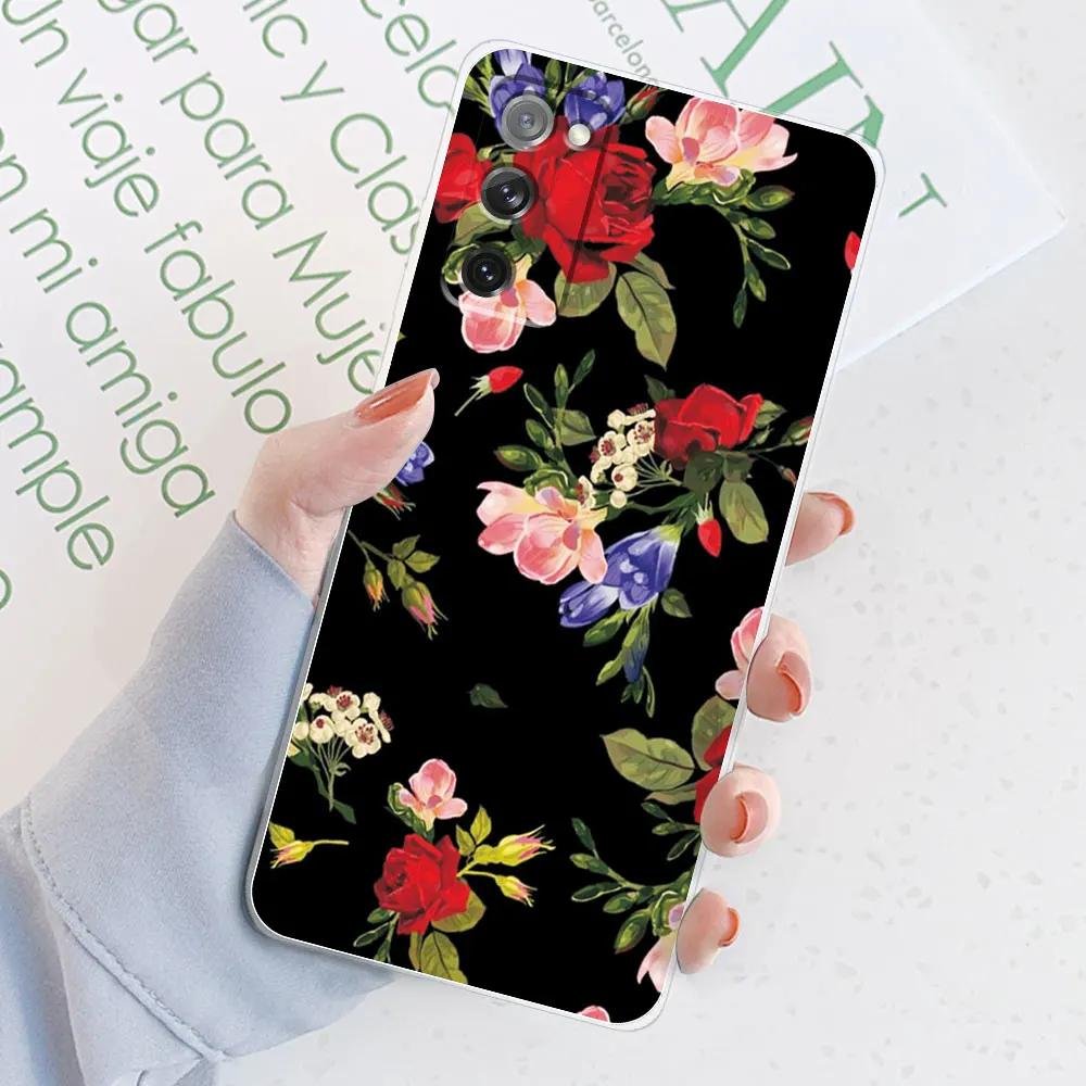 For Samsung S20 FE Case Galaxy S20 FE Wishing Bottle Transparent Cases For Samsung GalaxyS20 FE S20fe 6.5''Cover Silicone Bumper