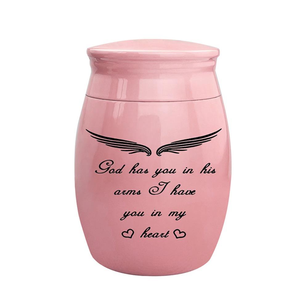 Waterproof Memorial Pets Urn Aluminum Zinc Zinc Alloy Cremation Urns Personalized Ashes Sealed Box  Funeral