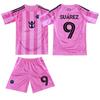 2025-26 Inter Miami rosa Heimtrikot #10 Messi #9 Suárez Fußballtrikots
