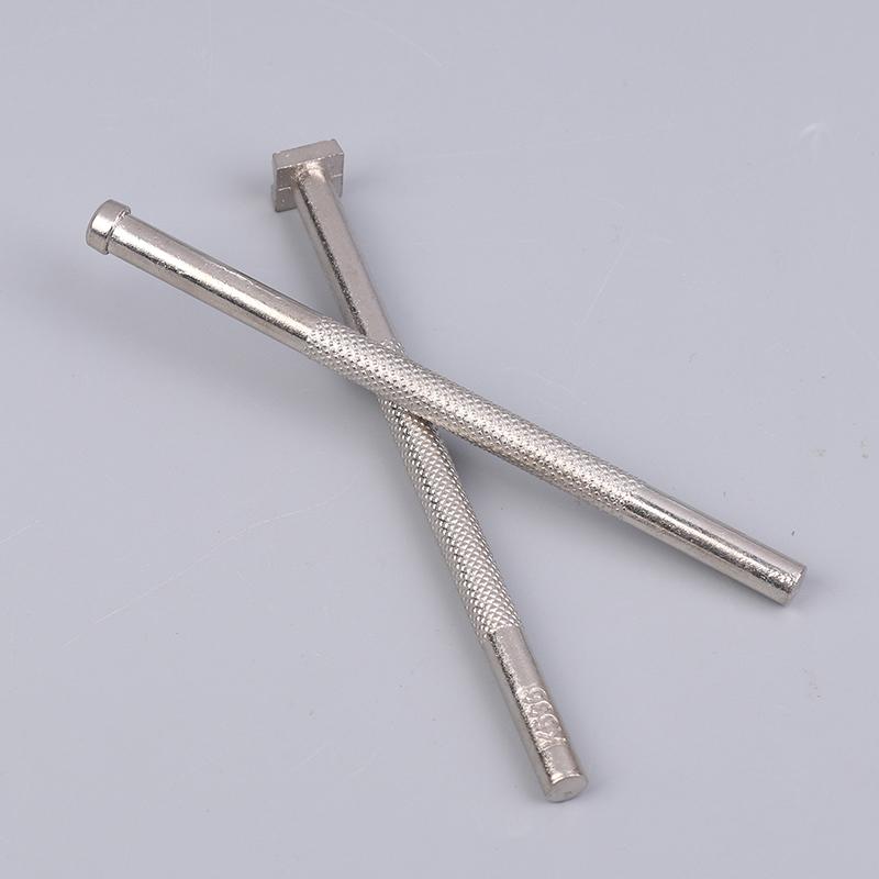 1/2Pcs Leather Stamping Metal Punch Diy Leather Carving Tools Stamp Wax Leather Craft Punch Stamps