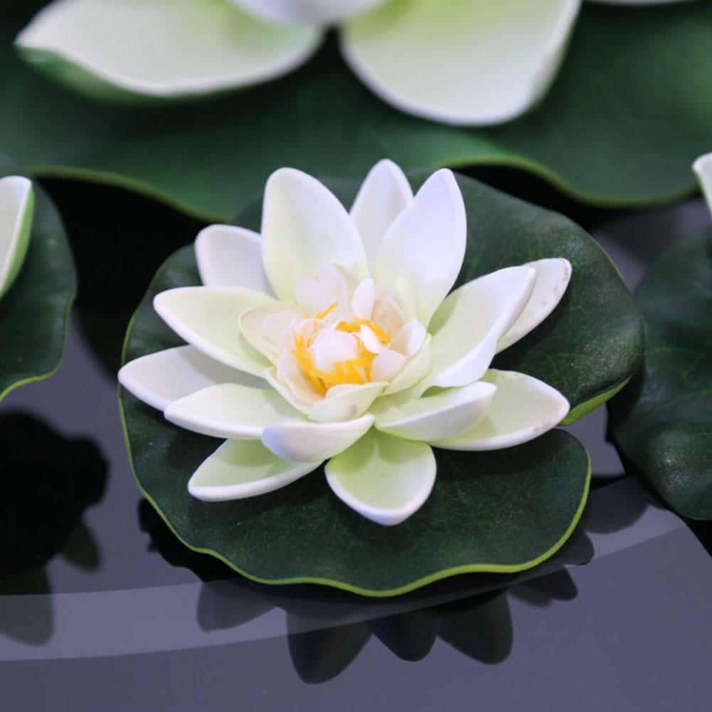 5pcs Artificial Lotus Fish Tank Garden Decoration Pond