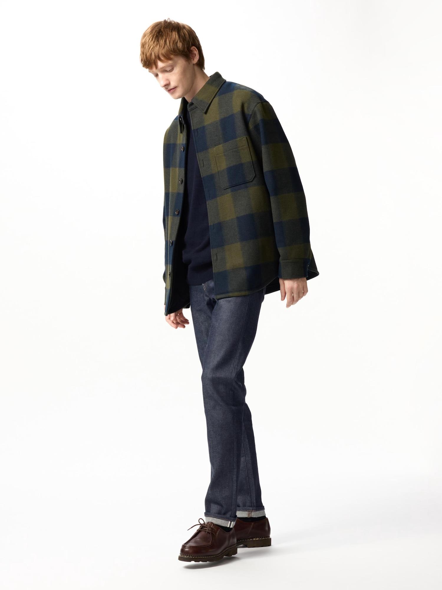 

Джинсы Uniqlo Slim Fit с кромкой 69 NAVY/MEN 42