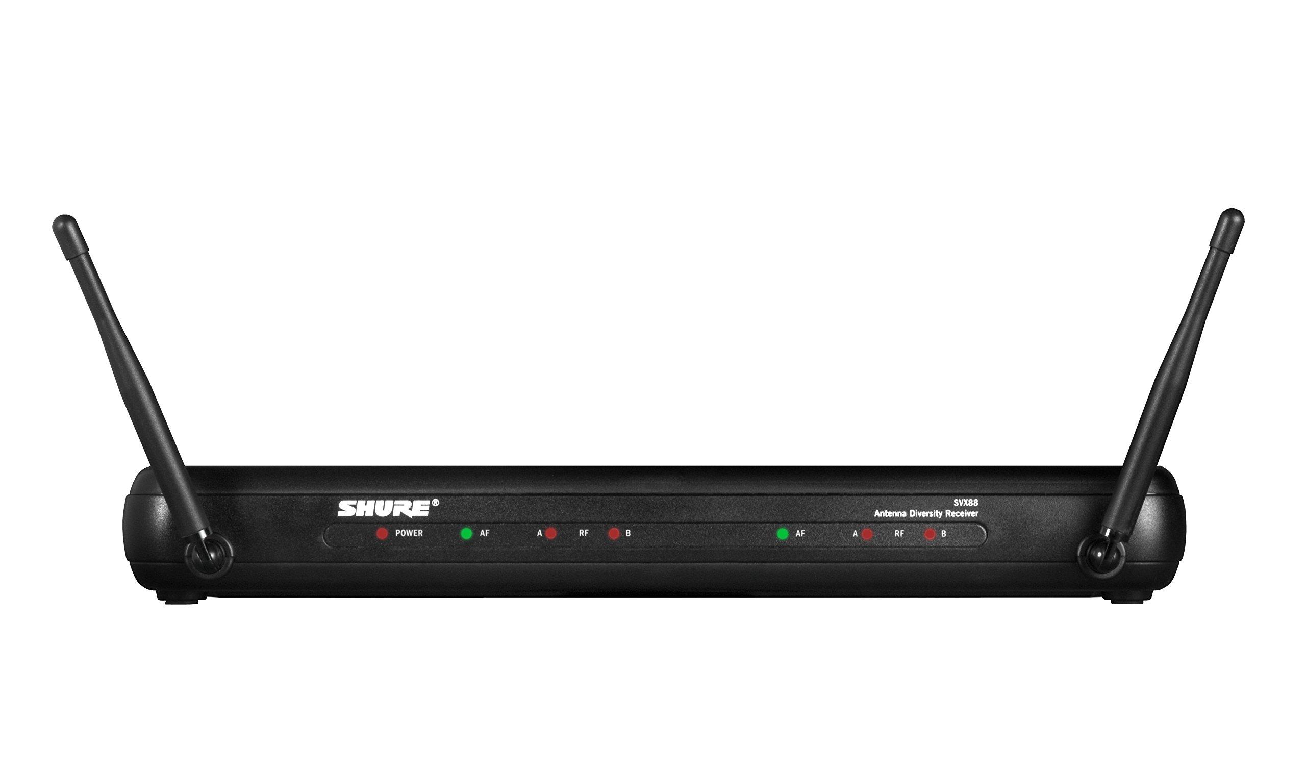 

SHURE Dual Channel Diversity Receiver SVX88J-JB1