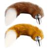 Yousheng Anal Plug Nice-looking Fluffy Metal Artificial Fox Tail Exotic Accessories Butt Plug Adult Product
