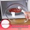 Microwave-Safe, Heat-Resistant Transparent Food Cover