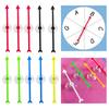 Non-Toxic 1Pc 10Cm Game Spinner Plastic Arrow Spinners Suction Cup Board Arrow Toys For Children Diy Board Games Kids Toys Teaching Aids