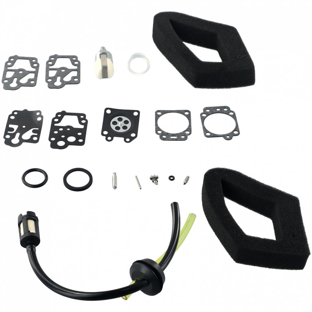 Carburetor Repair Kit K20-WY Tool Parts Replacement Attachment Air Filters
