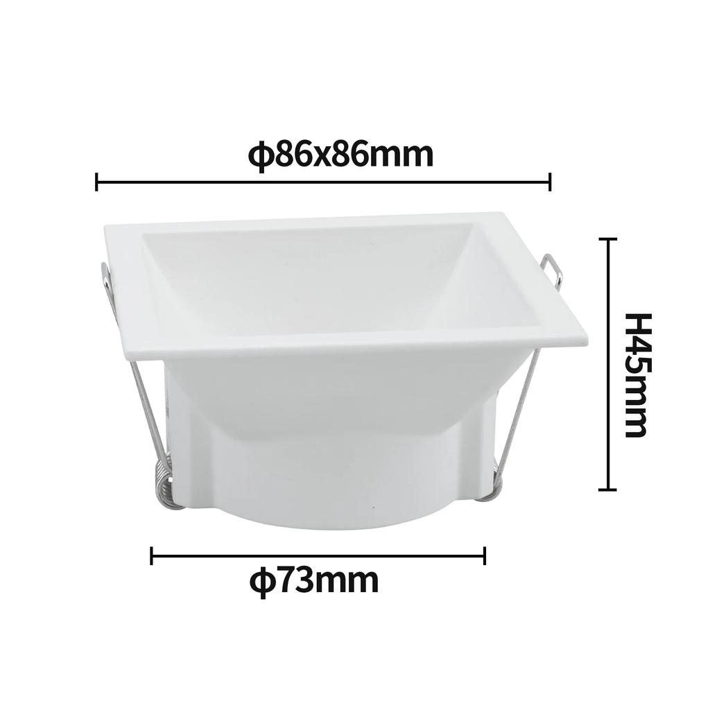 Recessed Mount Frame GU10/MR16 Lamp Holder Bathroom Spot Lighting Bracket SocketLamp Holder Socket Fitting Spot Lighting Fixture