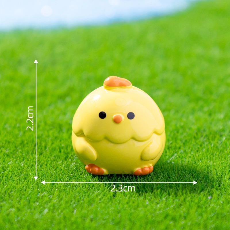 Cute and Chubby Panda Capybara Little Animal Figurines Cute Particle Decorations Hanging Accessories and Small Ornaments