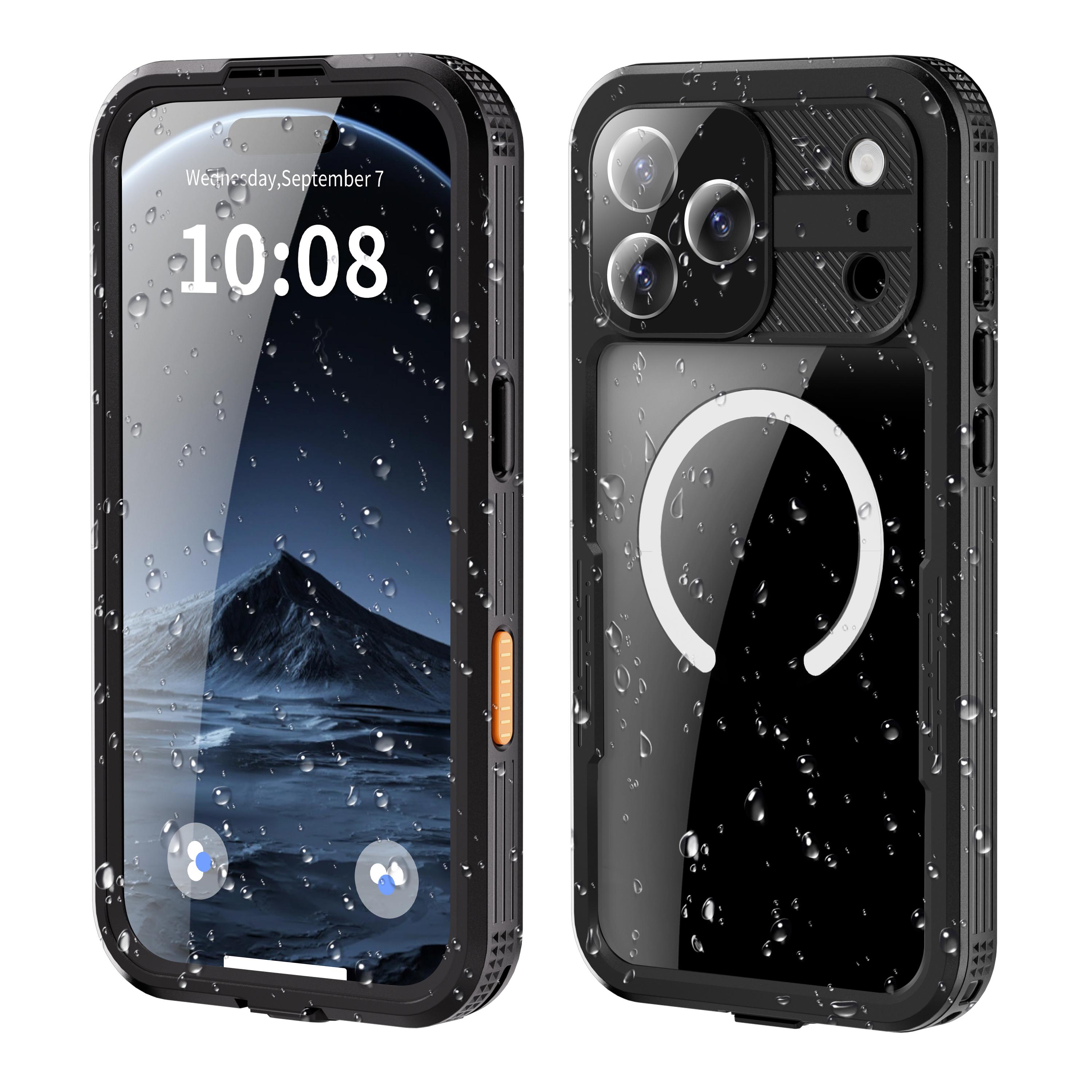 

IP68 Waterproof Case for IPhone 17 Pro Max 5G 2025 Magsafe Cover Sealed Pouch Hard Funda IPhone 17 Air Heavy Duty Phone Cover iPhone17 Pro