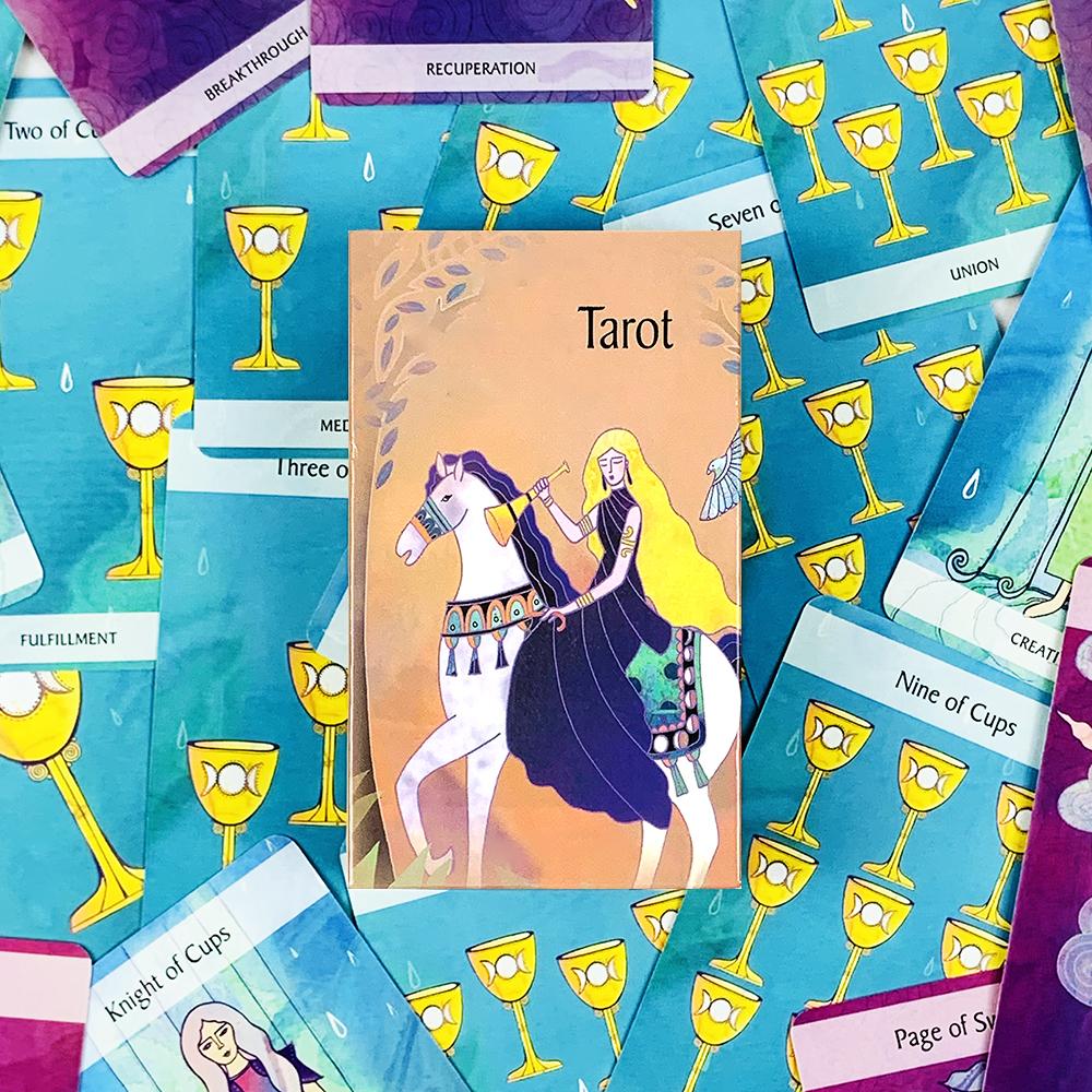 Tarot Cards Includes A Full Deck Of 78pcs Tarot Cards Classic Predictive Divination Tarot Dards For Girls and Women's Party