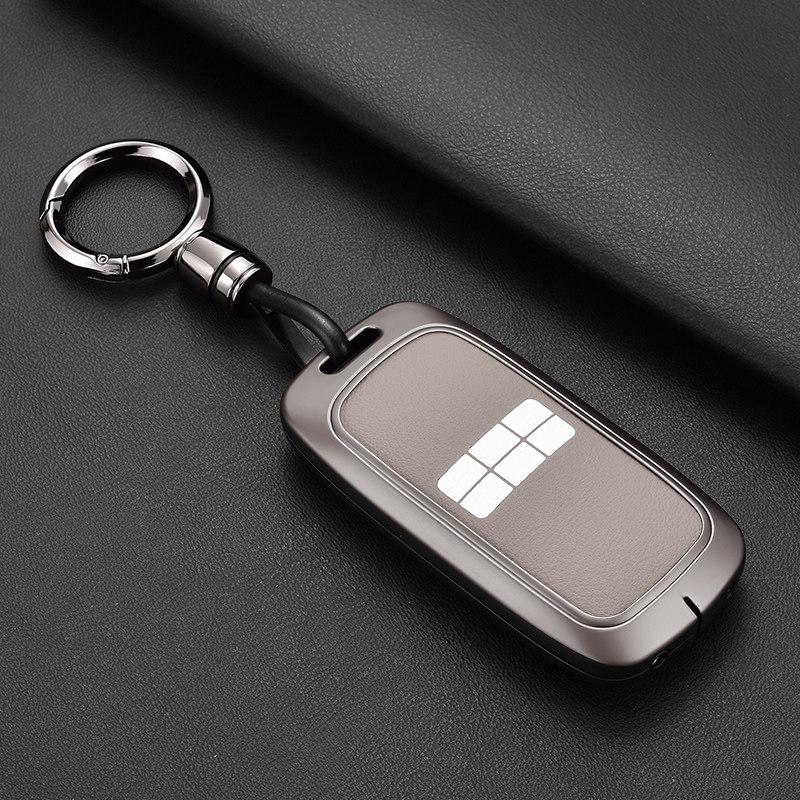 For Geely Galaxy E5 L6 A7 L7 E8 Starship 7 Emi Dragon Edition Car Key Case Cover With Buckle Auto