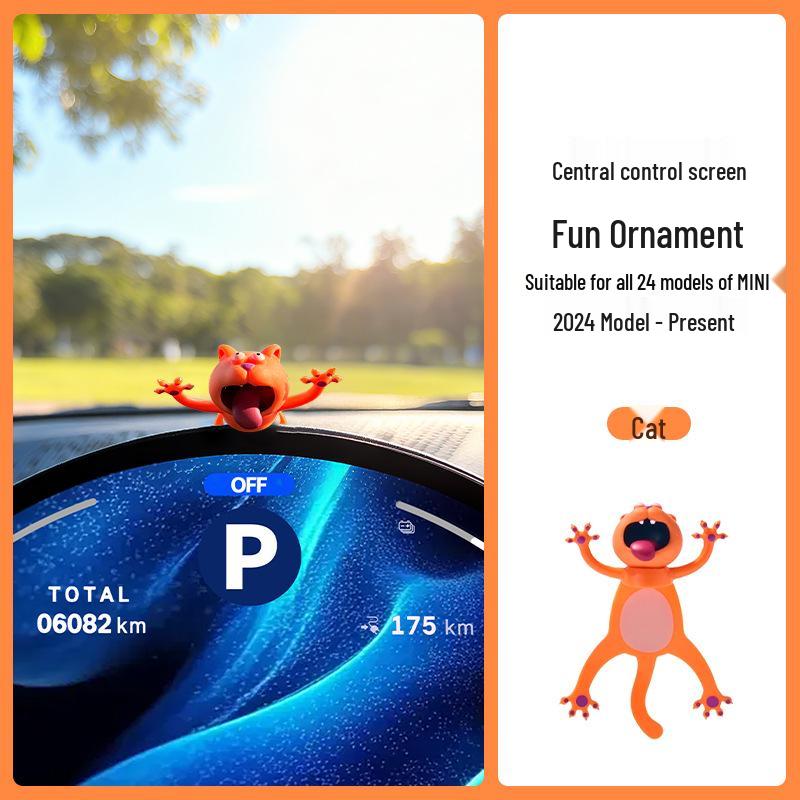 

Mini Cooper Dashboard Ornament - Cute Interior Decoration Accessory