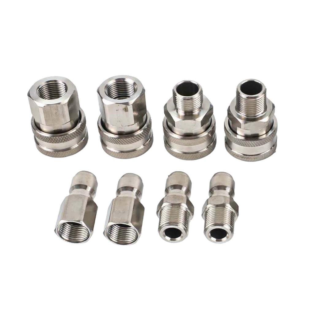 Stainless Steel Connectors Pressure Washer Adapter As Shown Rust Resistant Material Suitable For Hot Cold Water