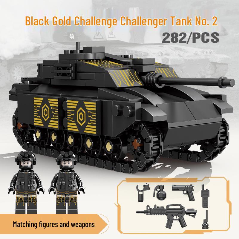 KaiZhi Educational Building Blocks: Tank War Model Toy for Boys
