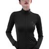 Adidas Slim Knit Jacket Logo Stand Collar Zip Long Sleeve Jacket Women jackets KF2666