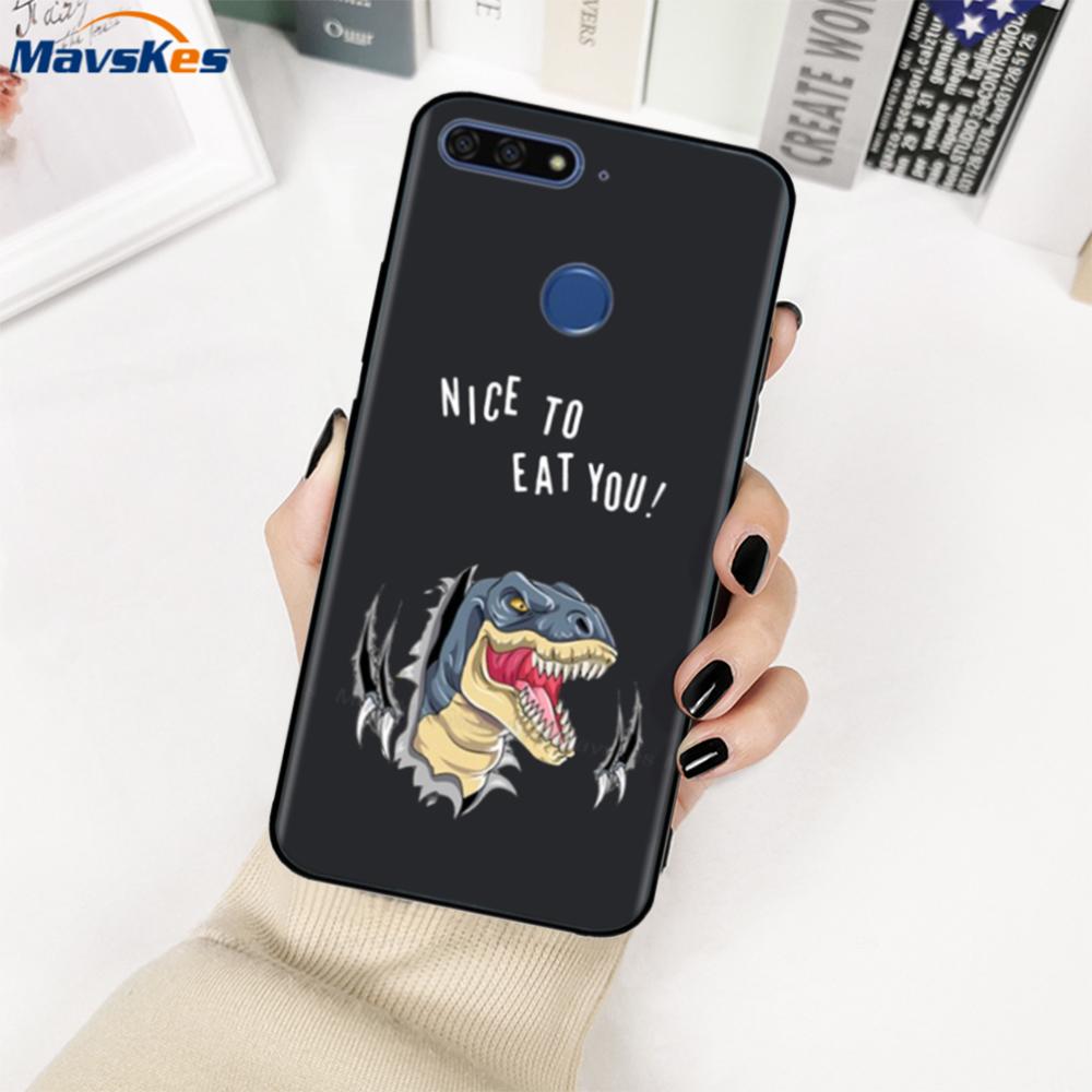 Honor 7A Pro Case Silicone Case For Huawei Y6 Prime 2018 Cover Soft TPU Mobile Phone Bags For Huawei Honor 7C RU 5.7inch Fundas