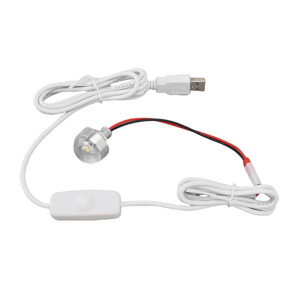 Mini LED Spotlight 5V USB Powered Dimmable Spot Light for Showcase Jewelry Cabinet Indoor Decoration