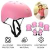 7Pcs/Set Kids Roller Skating Scooter Helmet Protection Safety Guard Boys Girls Safety Cycling Skateboard Helmet Knee Elbow Pads